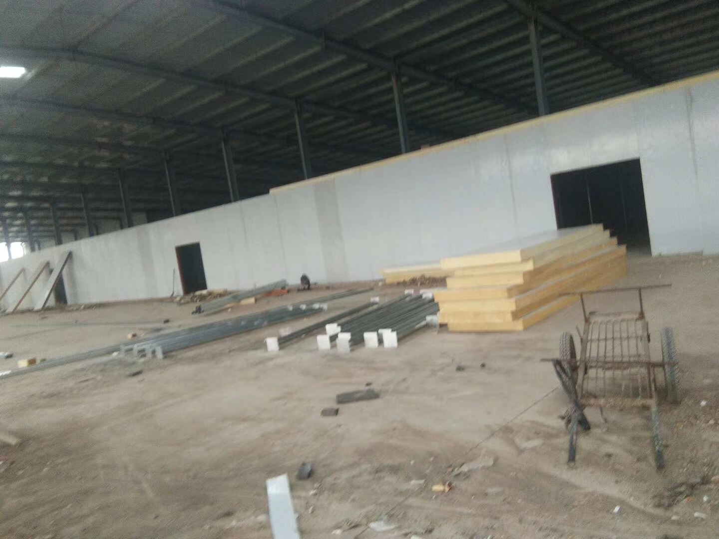 增城冷库设计安装施工进行时