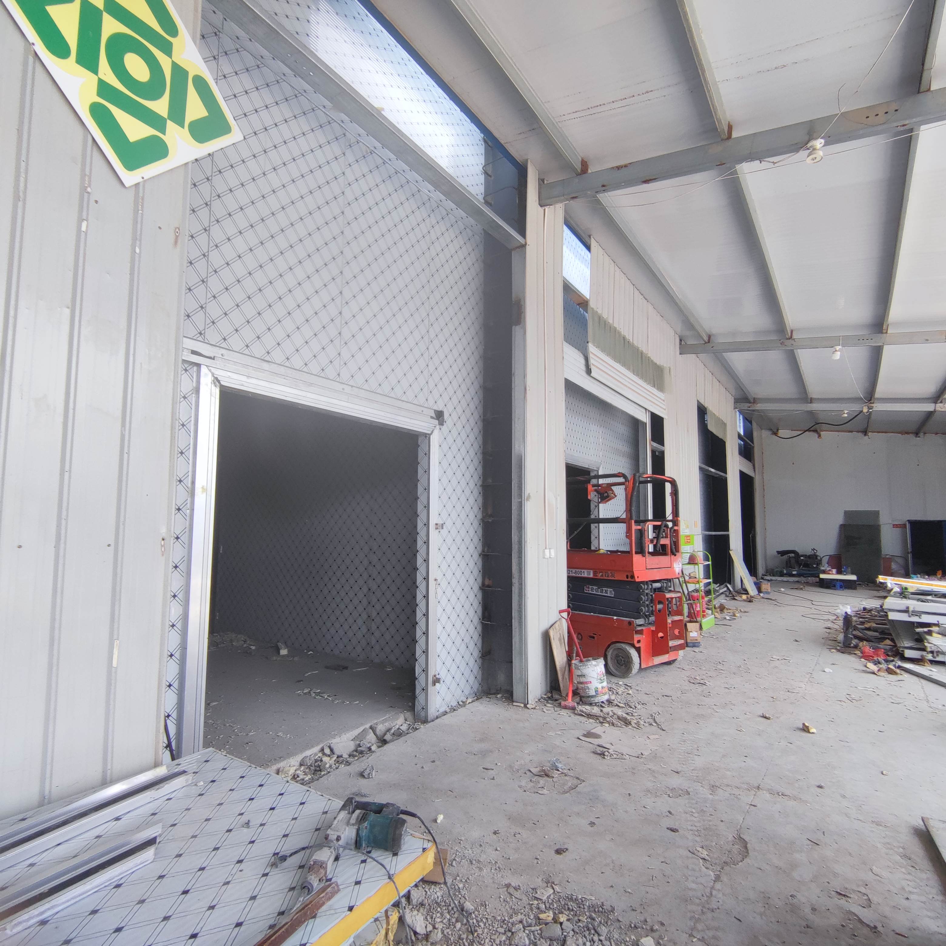 蔬菜保鲜冷库工程现场